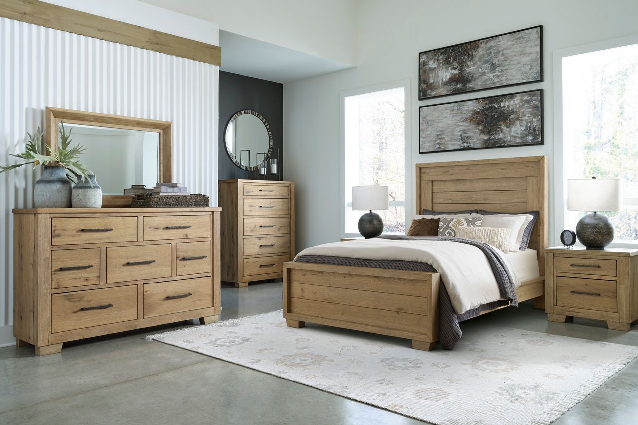 Galliden Dresser In Light Brown B84131