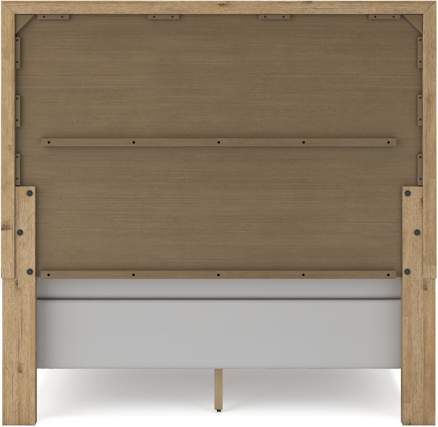 Galliden Queen Panel Bed In Light Brown B841B2