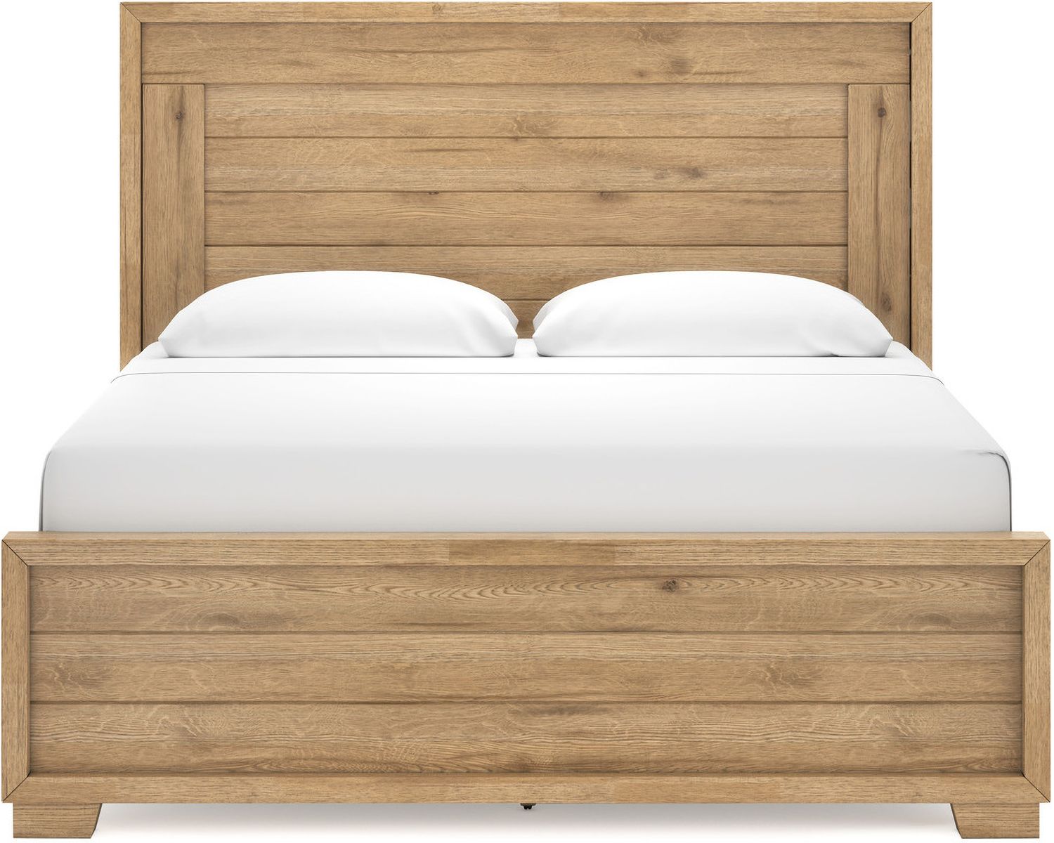 Galliden King Panel Bed In Light Brown B841B4