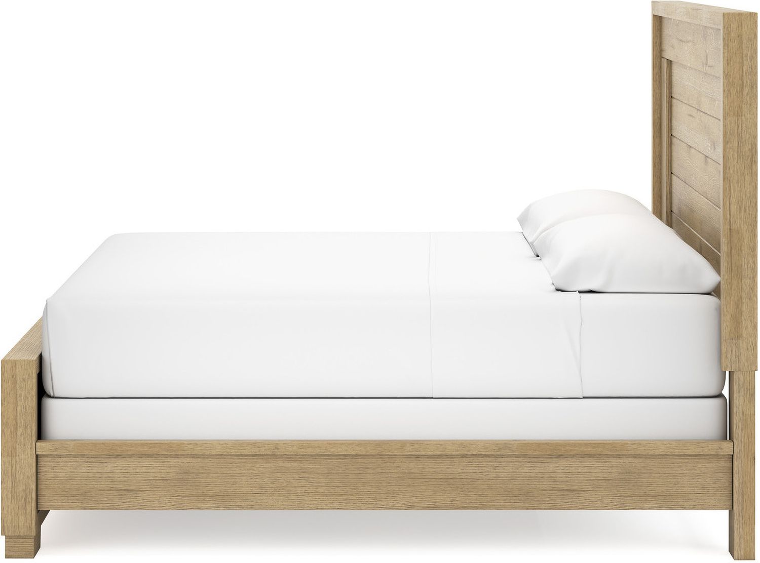 Galliden King Panel Bed In Light Brown B841B4