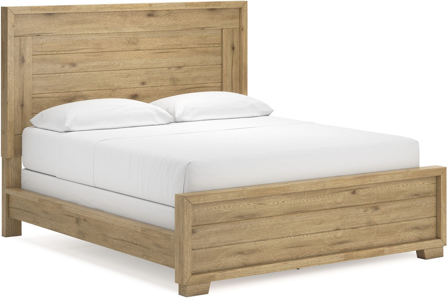 Galliden California King Panel Bed In Light Brown B841B5