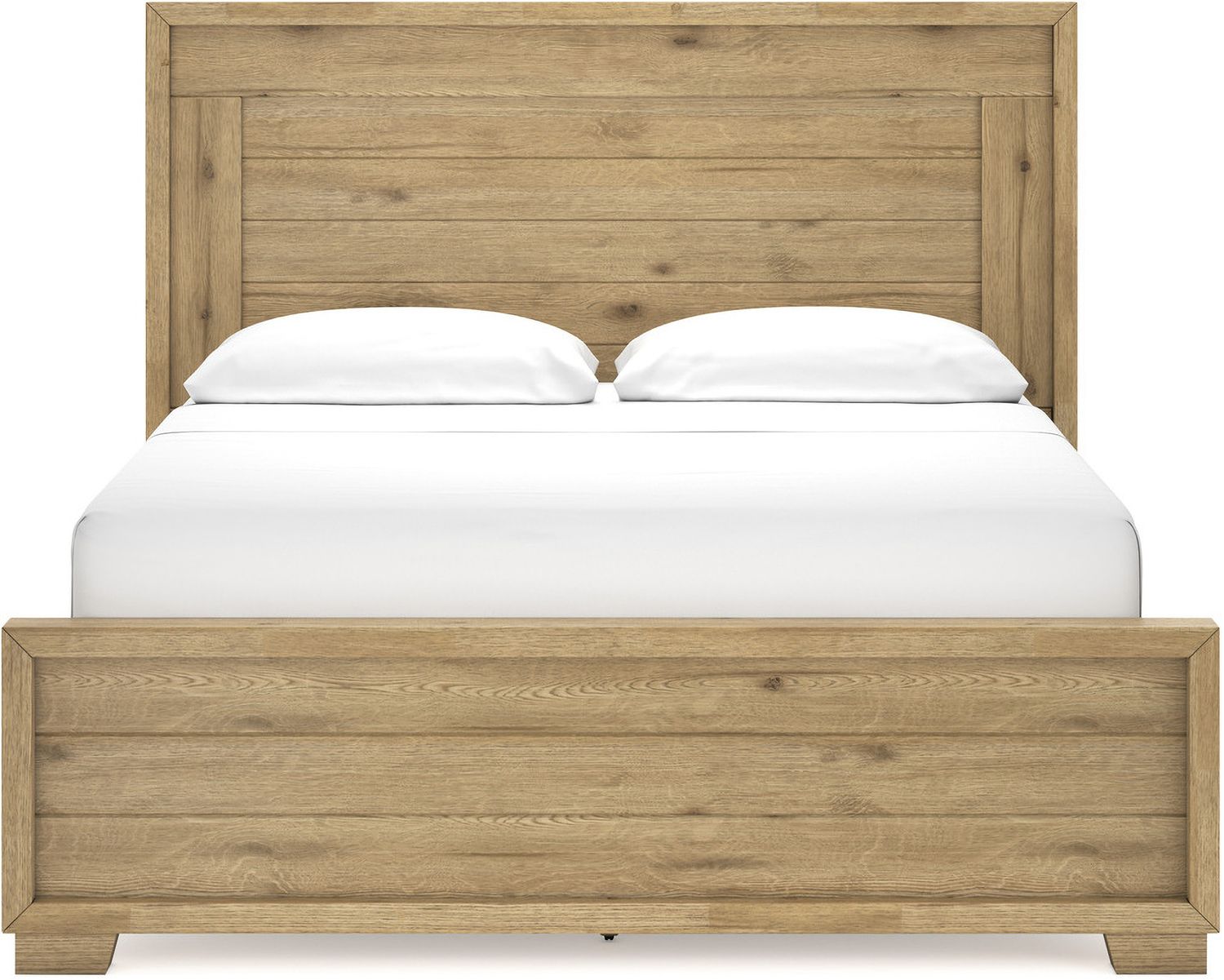 Galliden California King Panel Bed In Light Brown B841B5