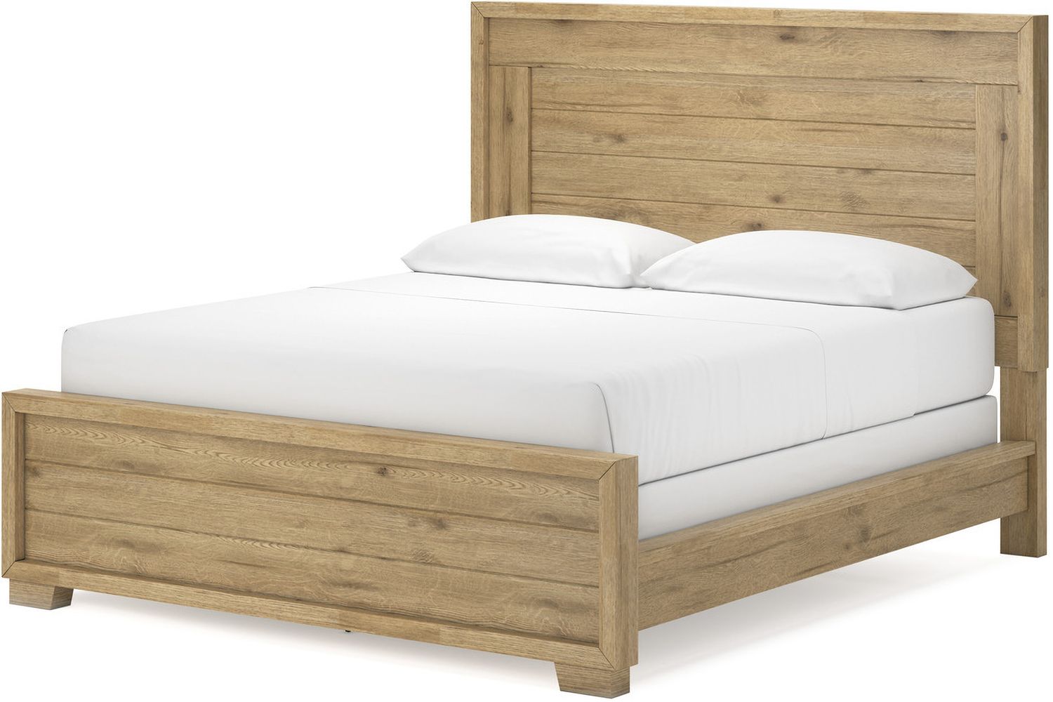 Galliden California King Panel Bed In Light Brown B841B5