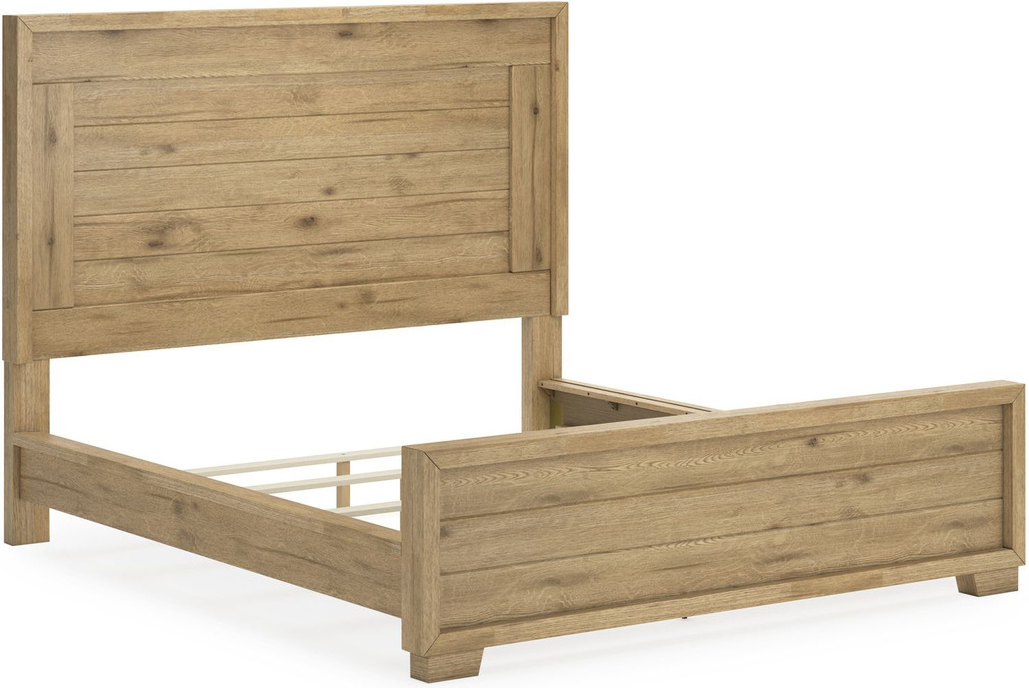 Galliden California King Panel Bed In Light Brown B841B5