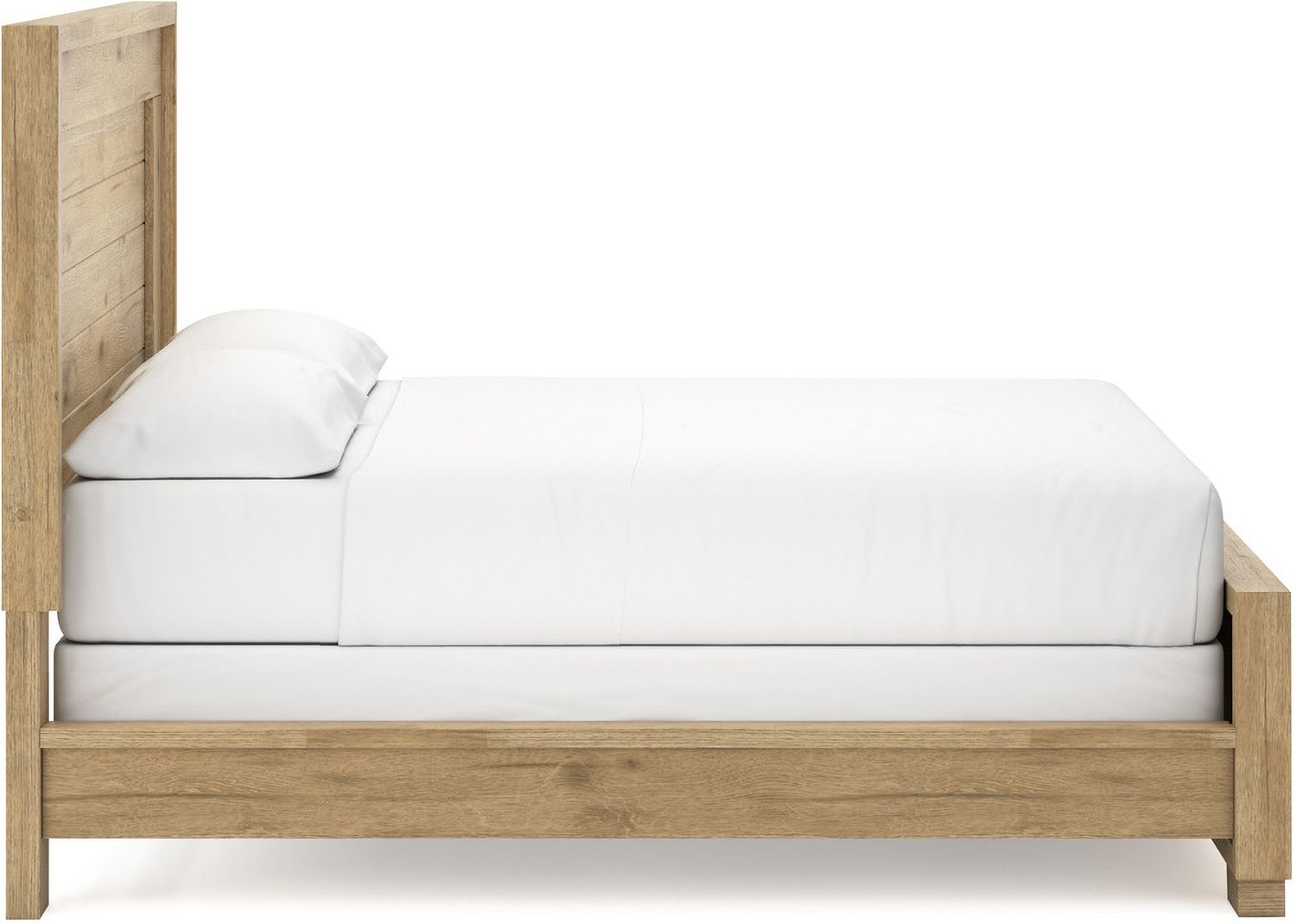Galliden California King Panel Bed In Light Brown B841B5