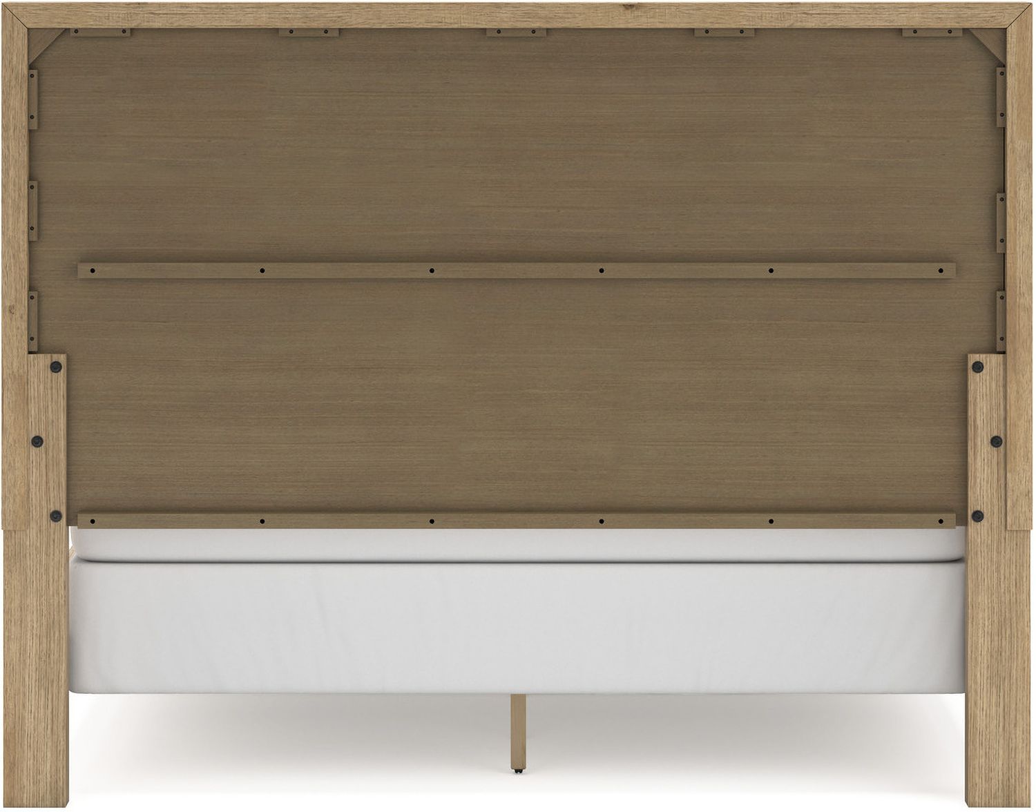 Galliden California King Panel Bed In Light Brown B841B5