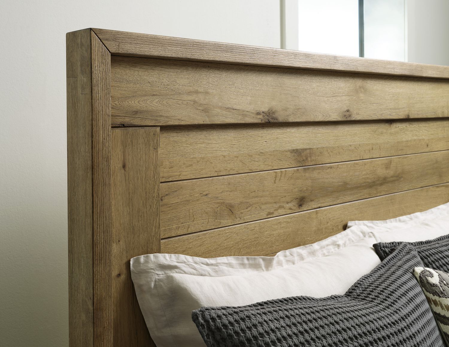 Galliden California King Panel Bed In Light Brown B841B5