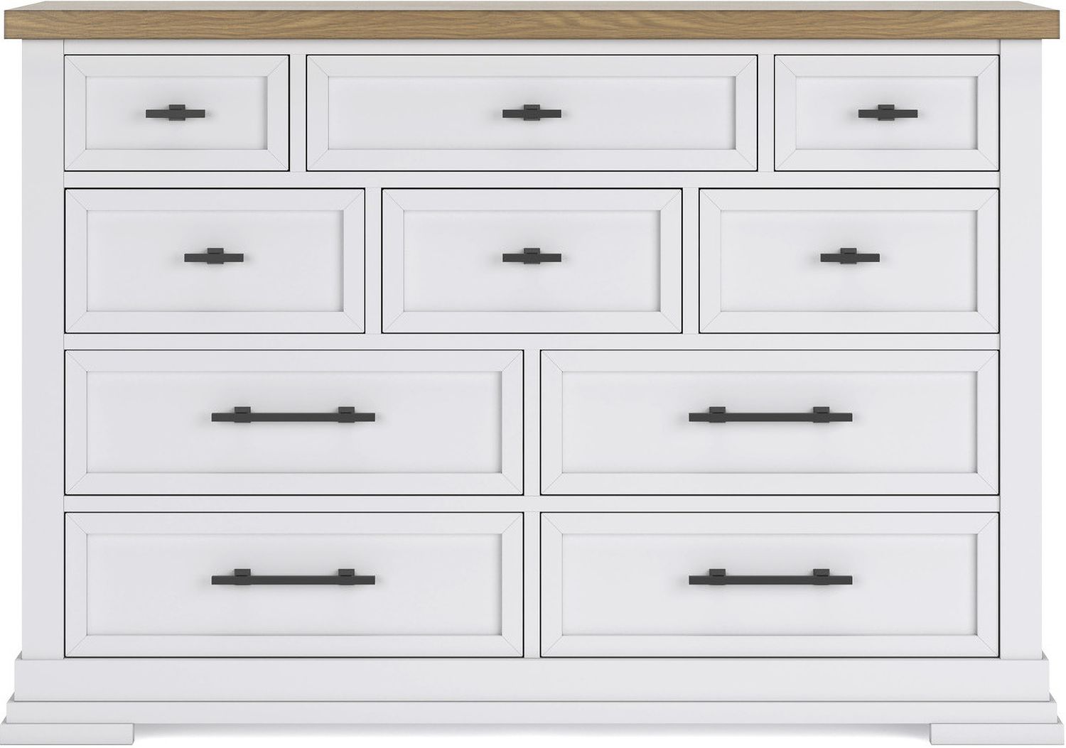 Ashbryn Dresser In White/Natural B84431