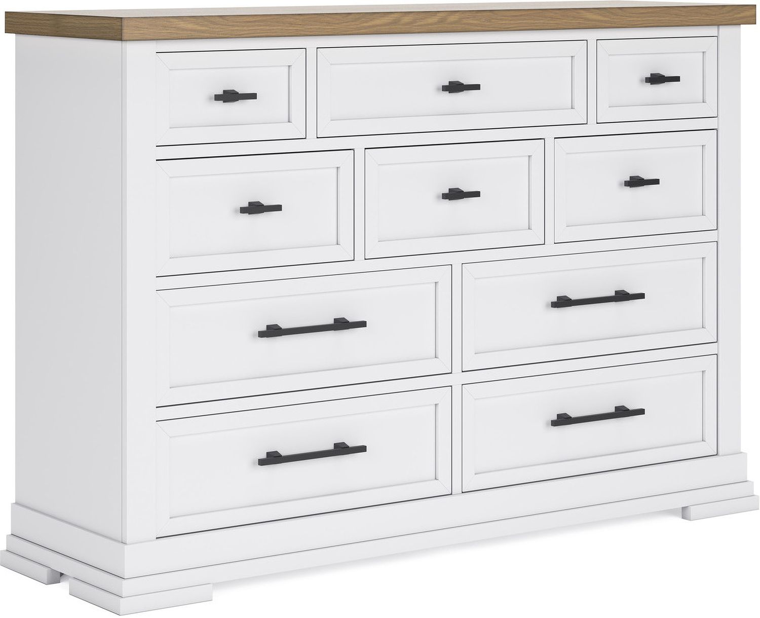 Ashbryn Dresser In White/Natural B84431