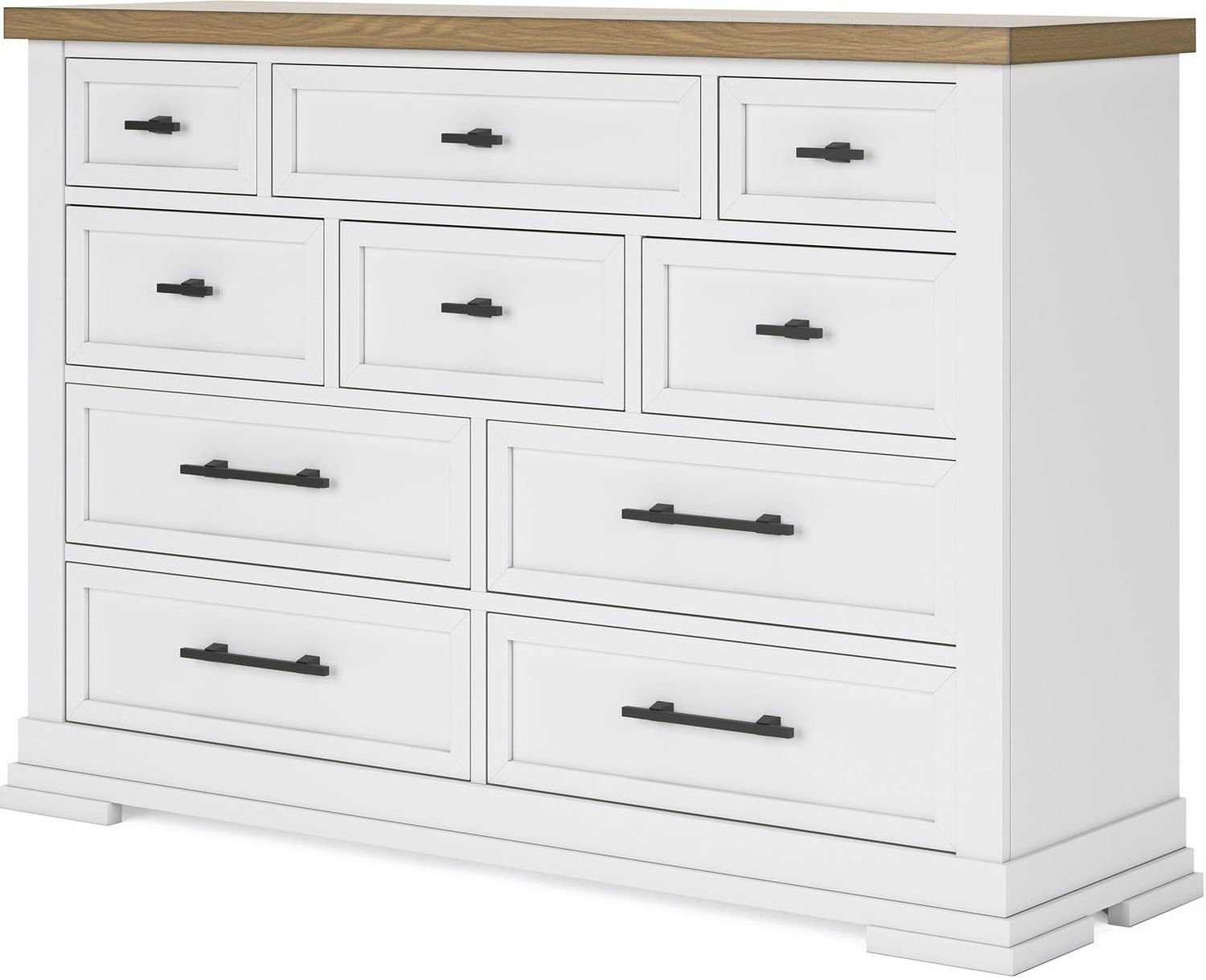 Ashbryn Dresser In White/Natural B84431