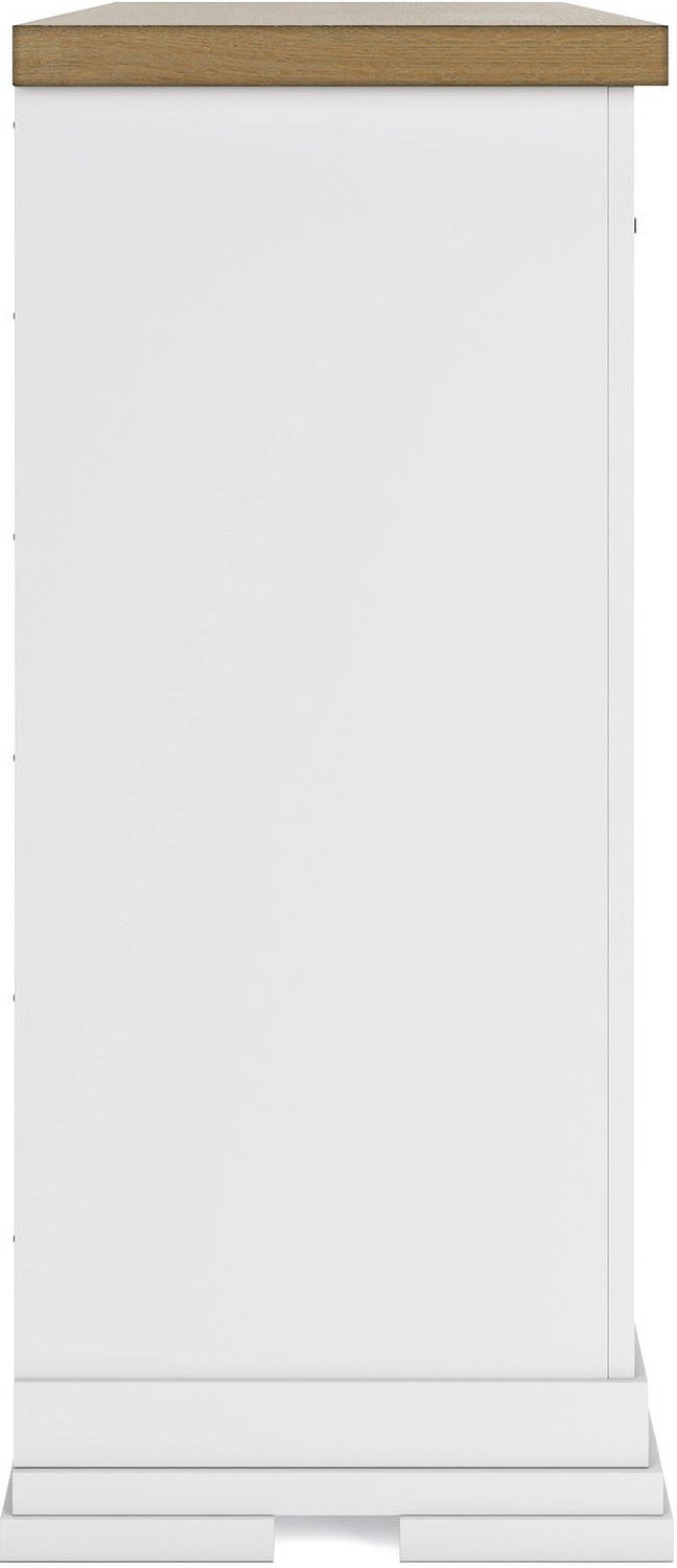 Ashbryn Dresser In White/Natural B84431
