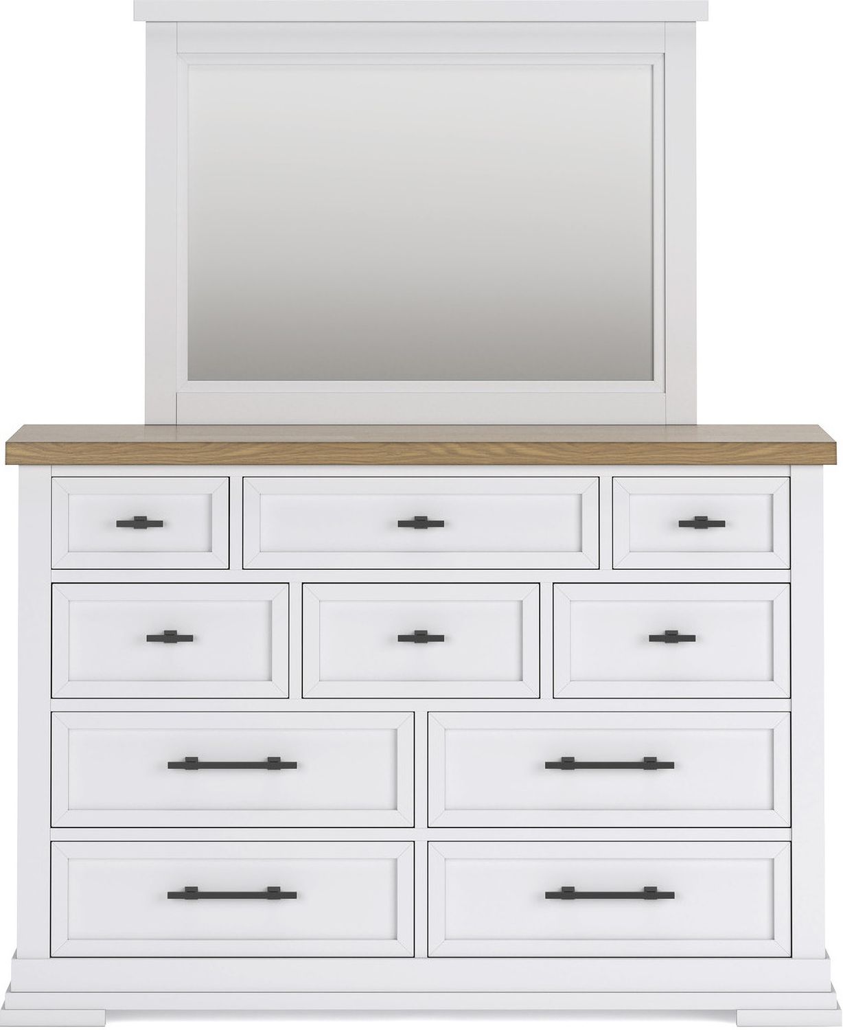 Ashbryn Dresser In White/Natural B84431