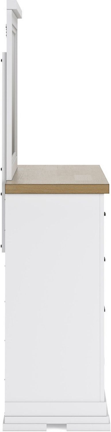 Ashbryn Dresser In White/Natural B84431