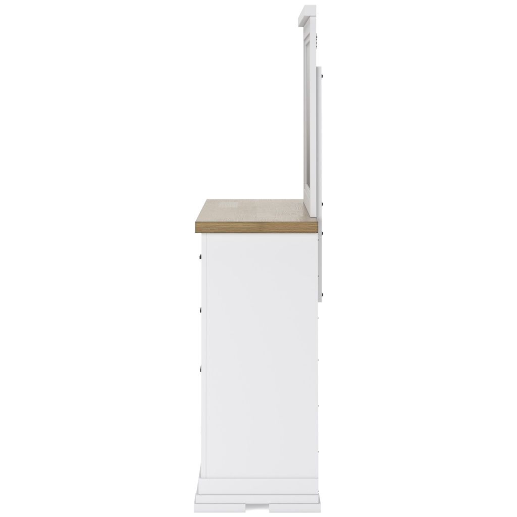 Ashbryn Bedroom Mirror In White/Natural B84436