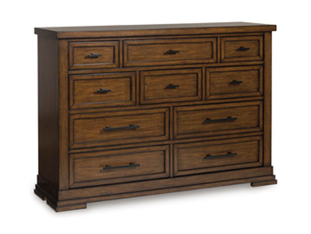 Taffenbrook Dresser In Medium Brown B84931