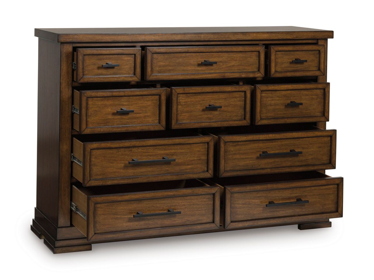 Taffenbrook Dresser In Medium Brown B84931