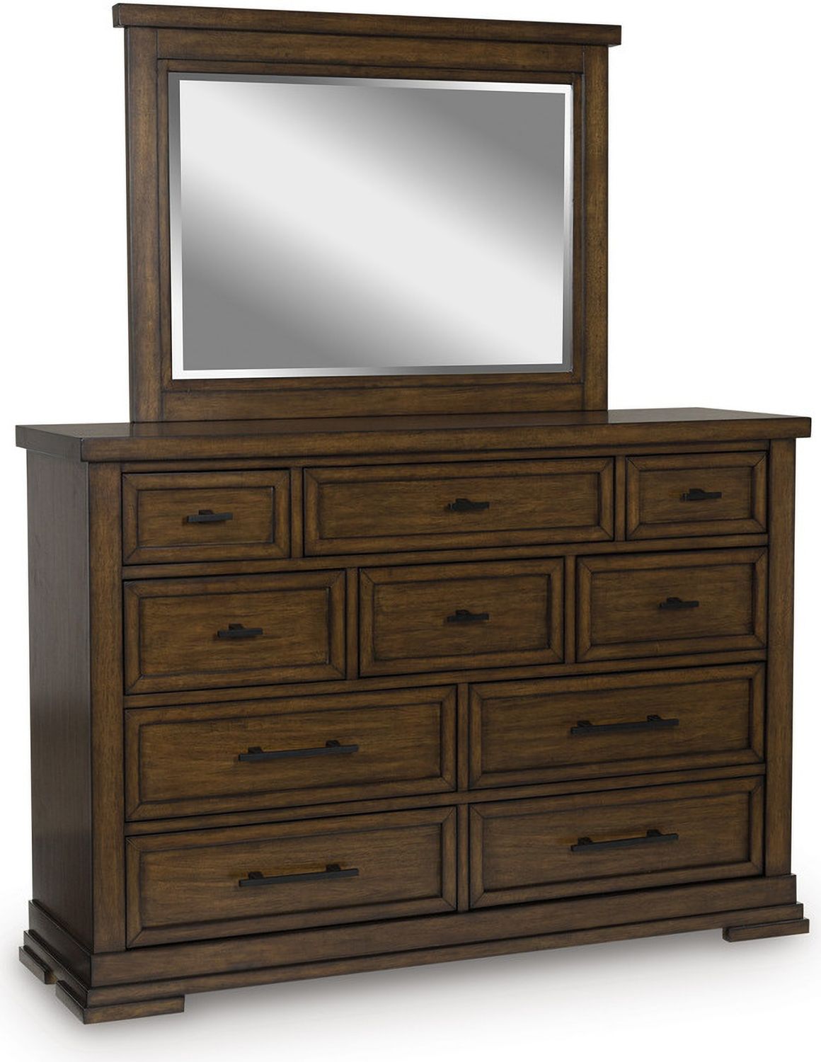 Taffenbrook Dresser In Medium Brown B84931
