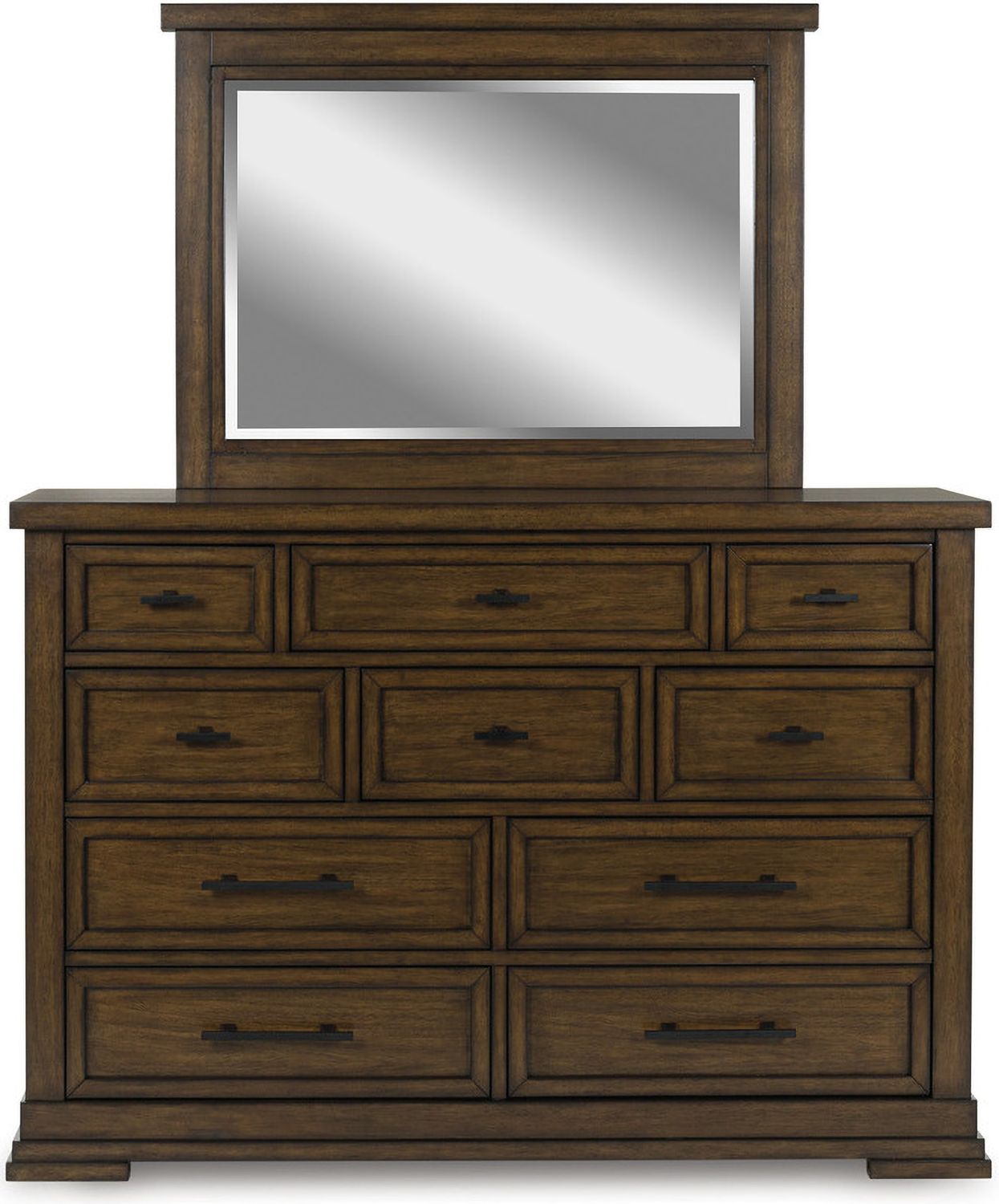 Taffenbrook Dresser In Medium Brown B84931