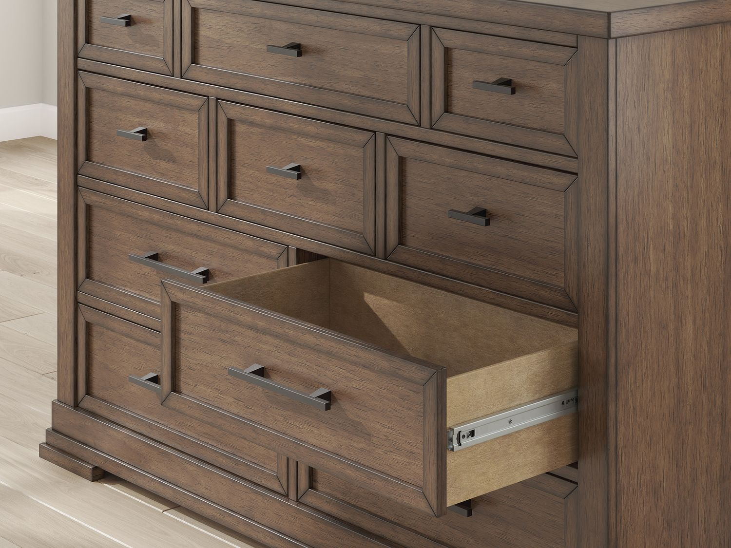 Taffenbrook Dresser In Medium Brown B84931
