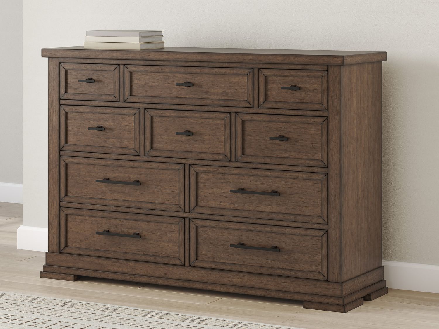 Taffenbrook Dresser In Medium Brown B84931