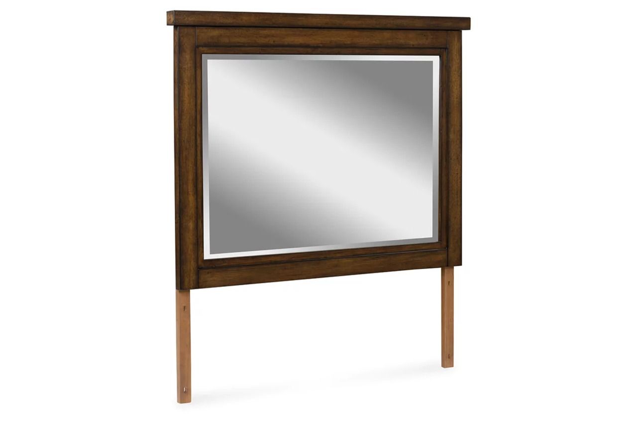 Taffenbrook Bedroom Mirror In Medium Brown B84936
