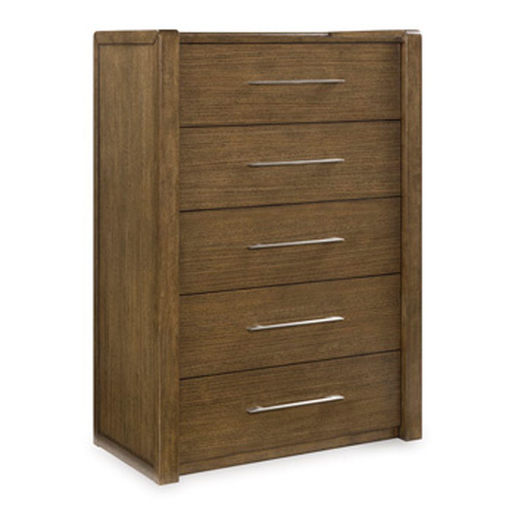 Marxmore Five Drawer Chest In Brown B86346