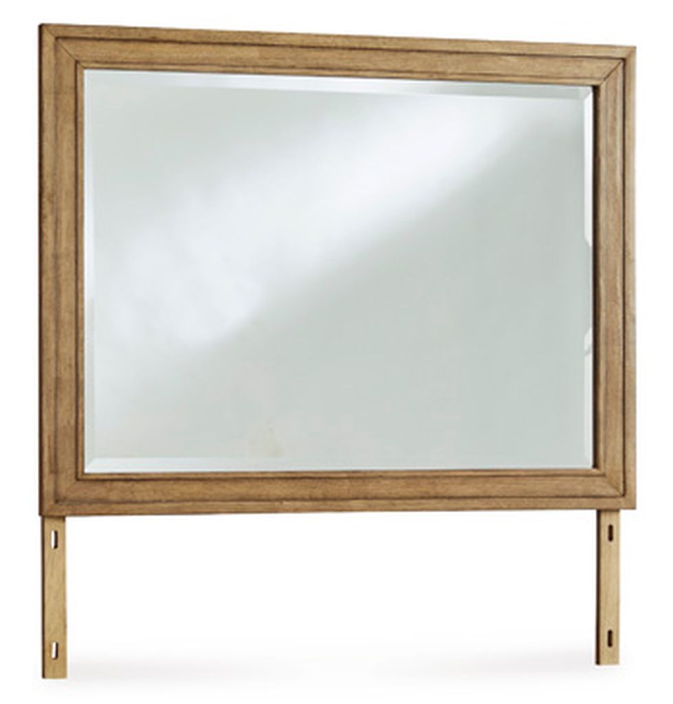 Sharlance Bedroom Mirror In Brown B89536