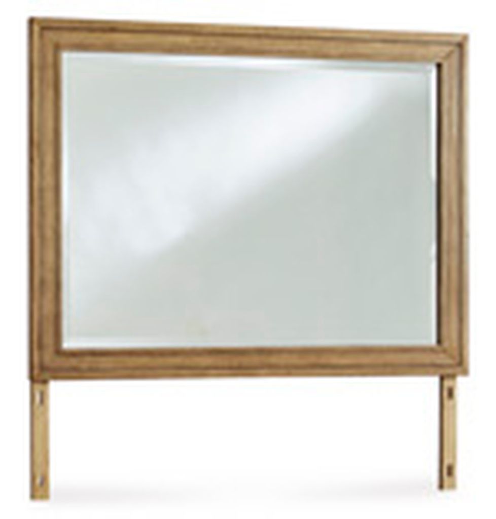 Sharlance Bedroom Mirror In Brown B89536