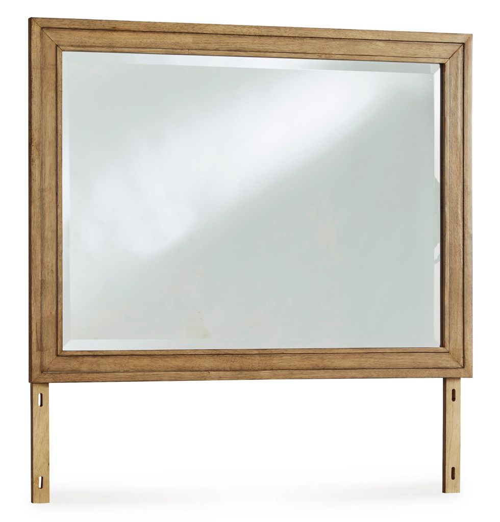 Sharlance Bedroom Mirror In Brown B89536