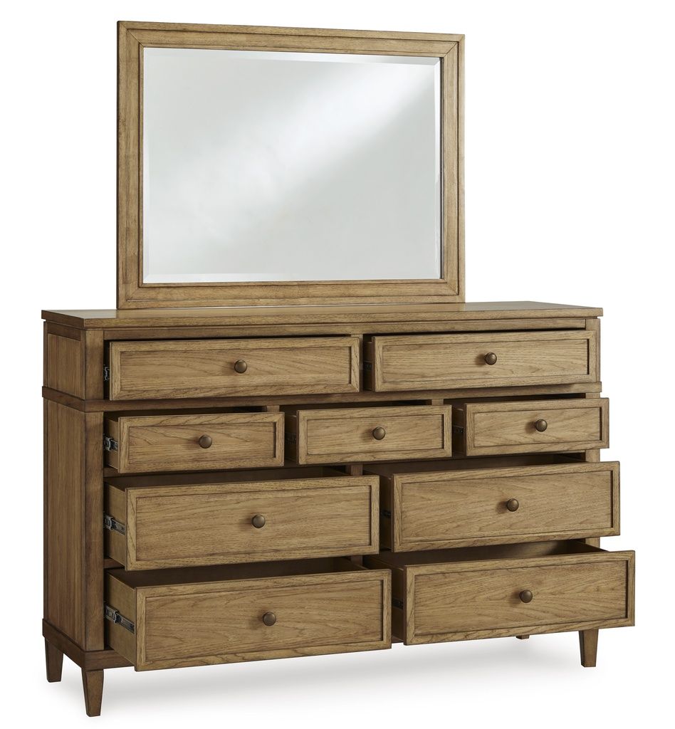 Sharlance Bedroom Mirror In Brown B89536