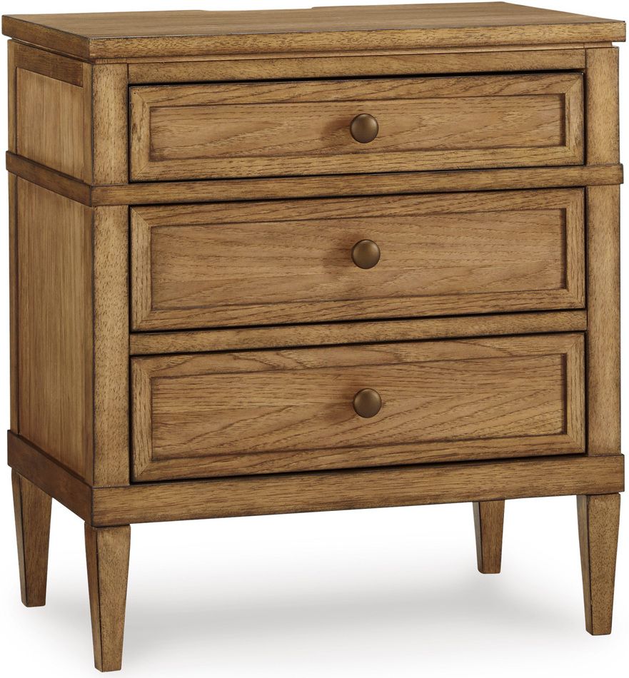 Sharlance Nightstand In Brown B89593