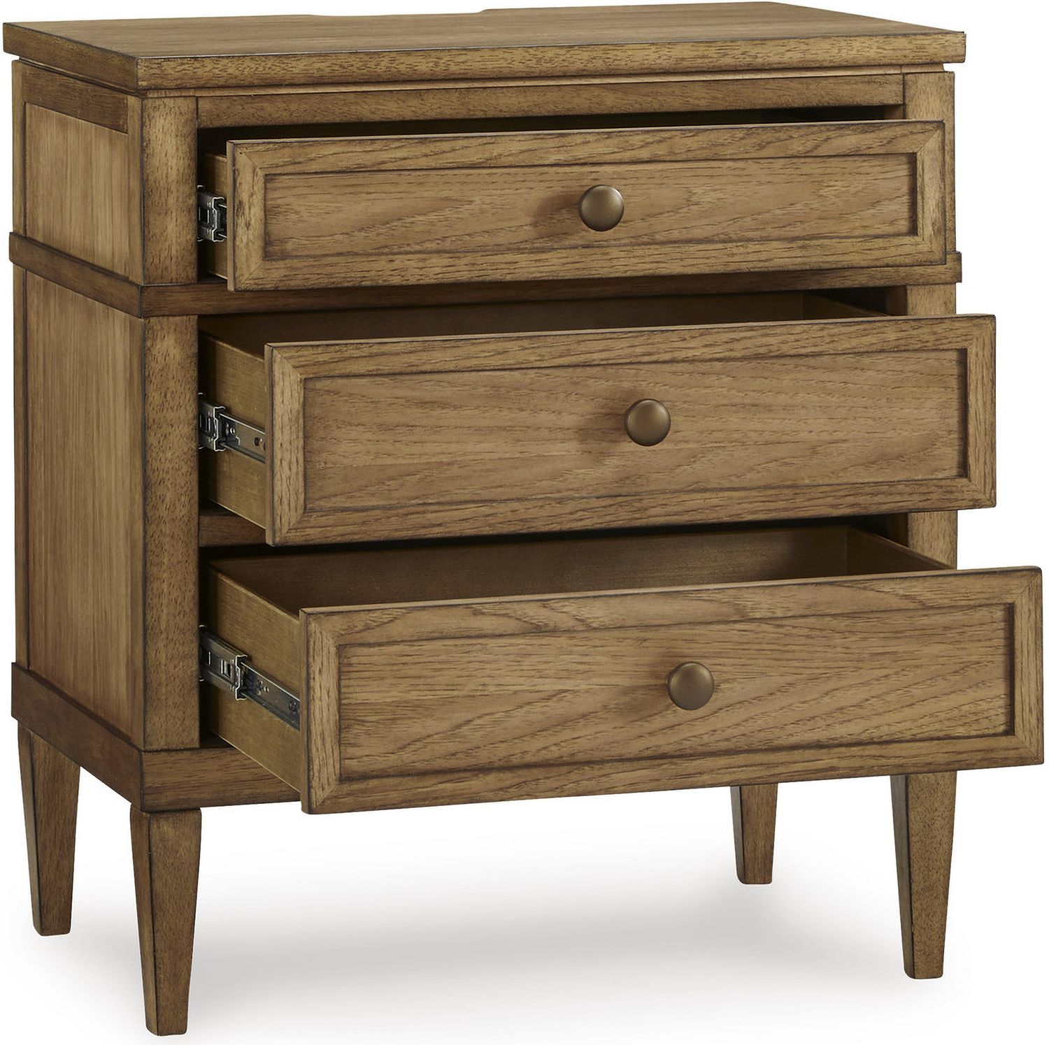 Sharlance Nightstand In Brown B89593