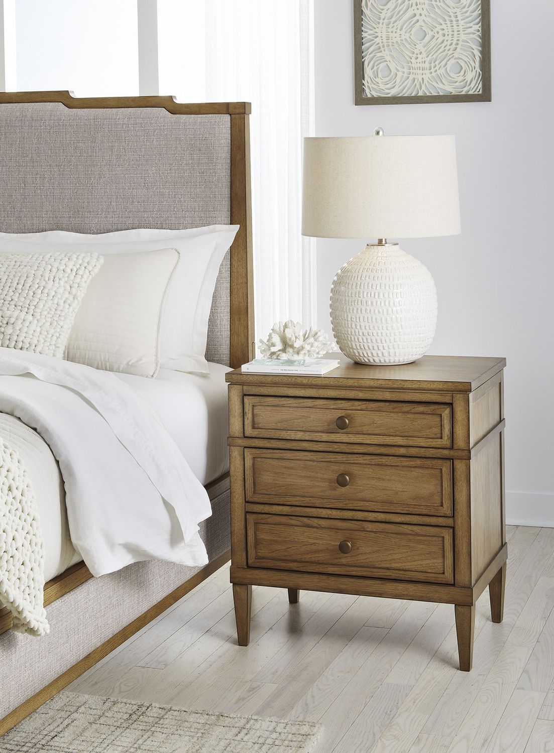 Sharlance Nightstand In Brown B89593