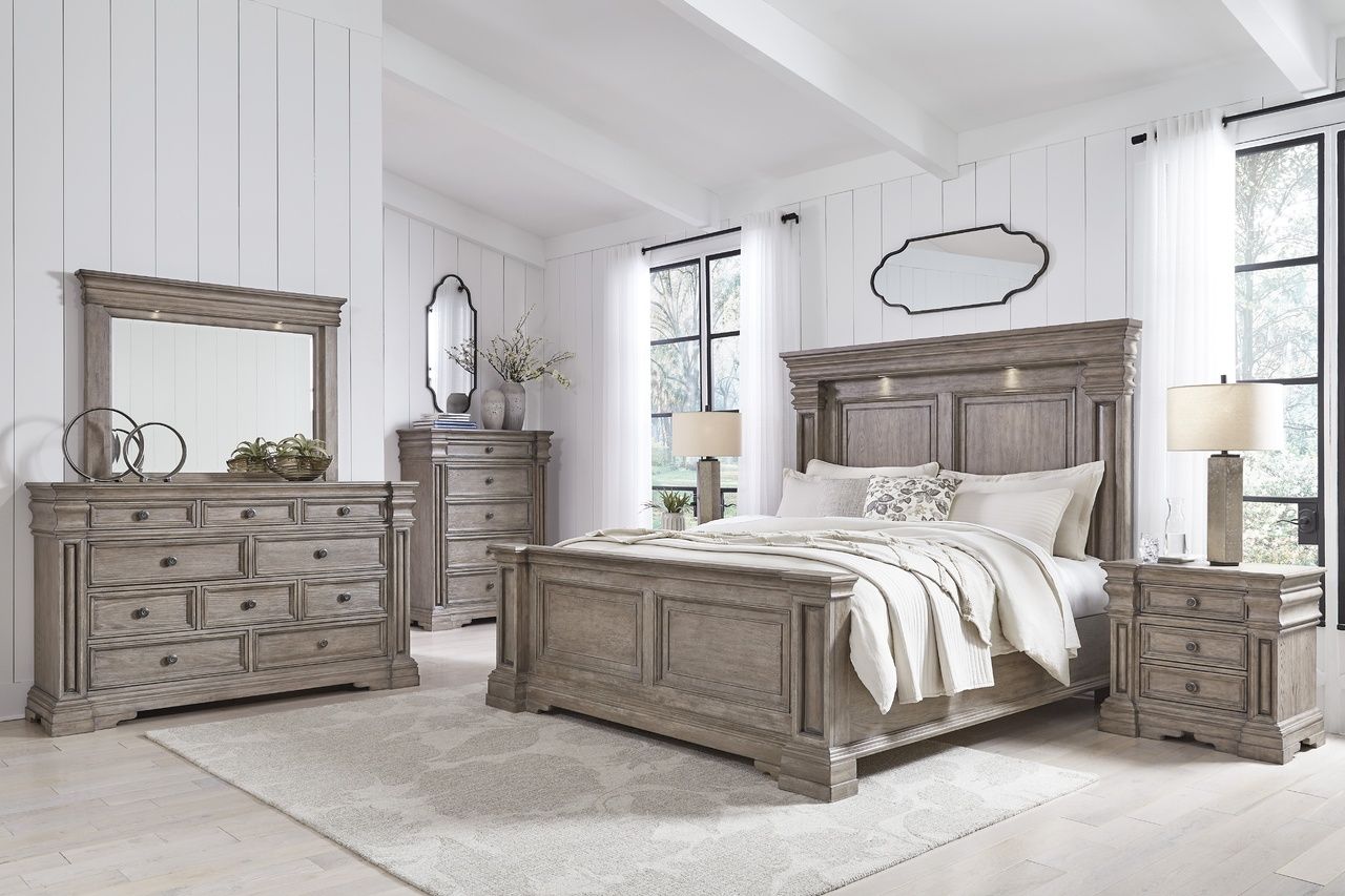 Blairhurst Bedroom Mirror In Light Brown B91636