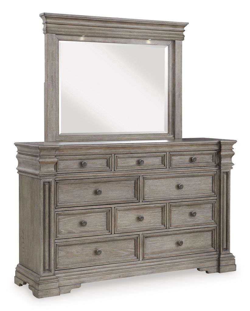 Blairhurst Bedroom Mirror In Light Brown B91636