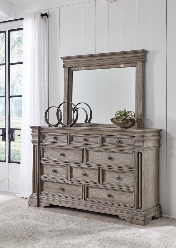 Blairhurst Bedroom Mirror In Light Brown B91636