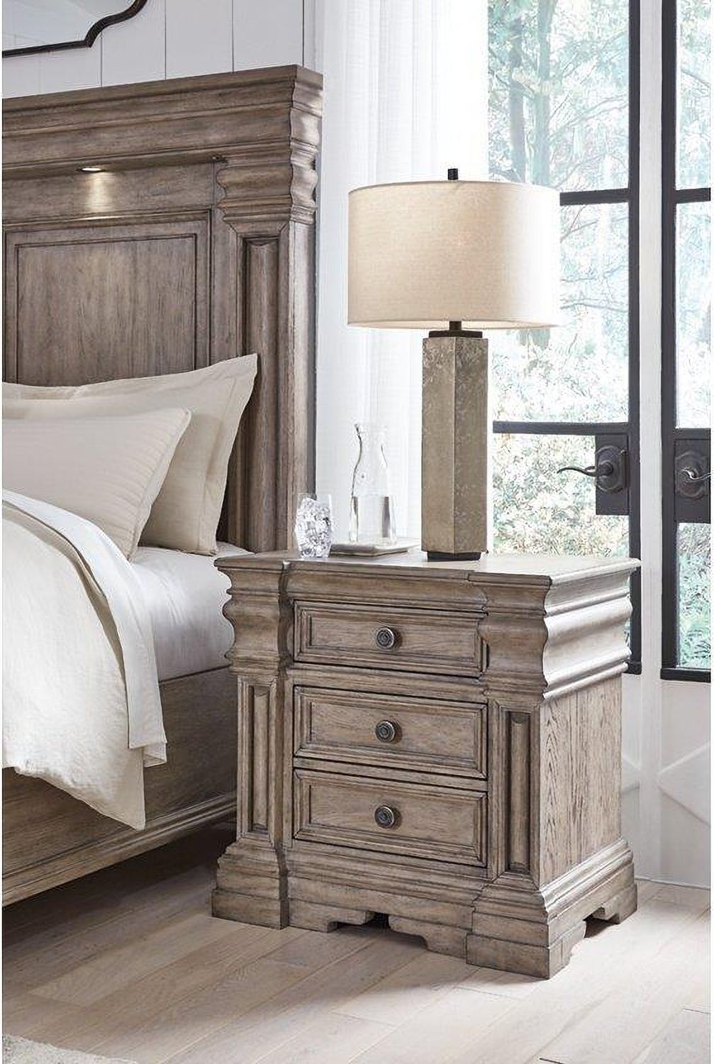 Blairhurst Nightstand In Light Brown B91693