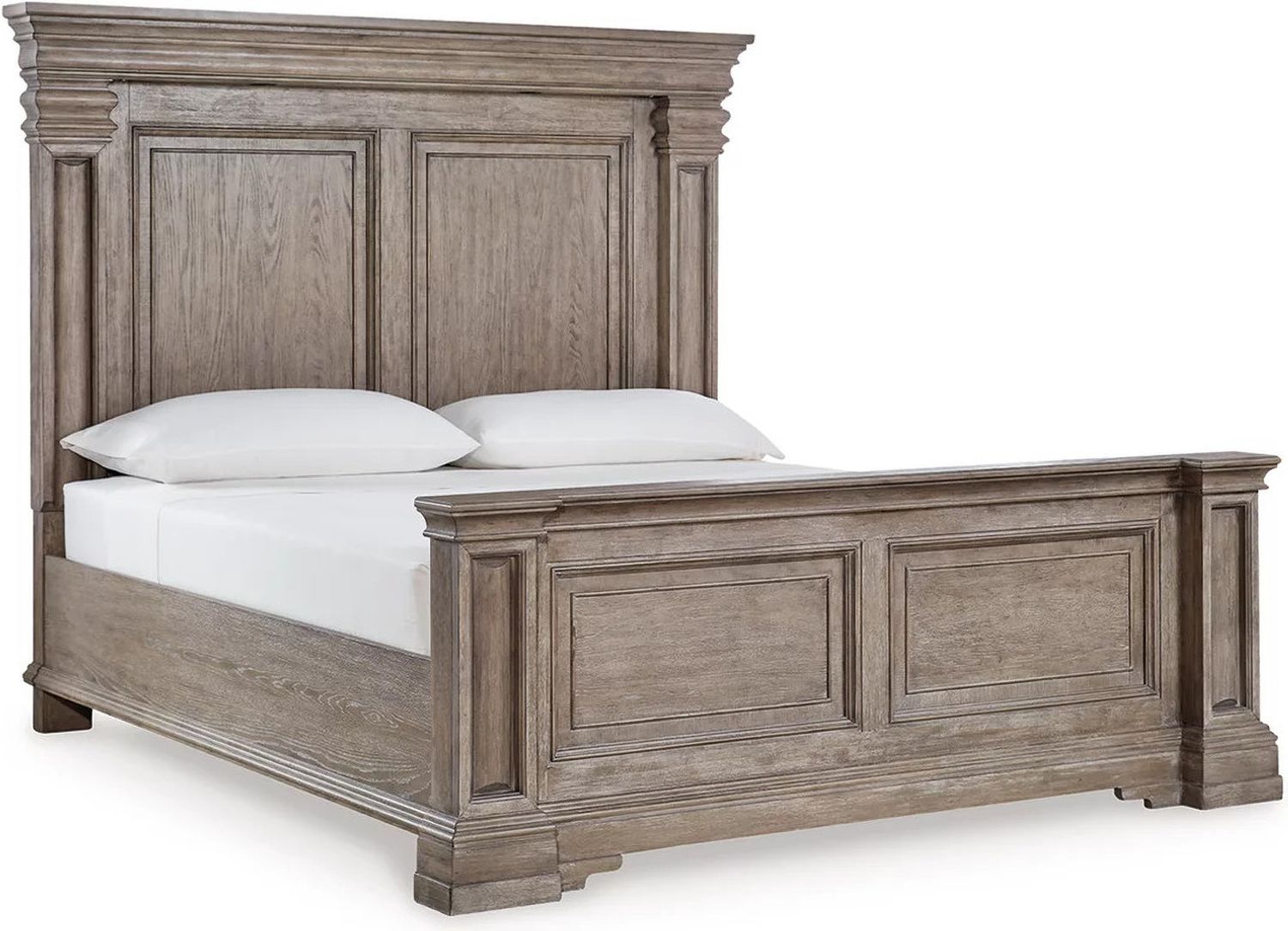 Blairhurst Queen Panel Bed In Grayish Brown B916B2