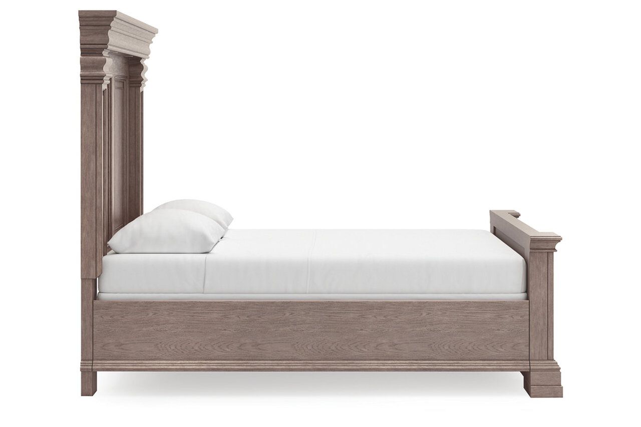 Blairhurst Queen Panel Bed In Grayish Brown B916B2