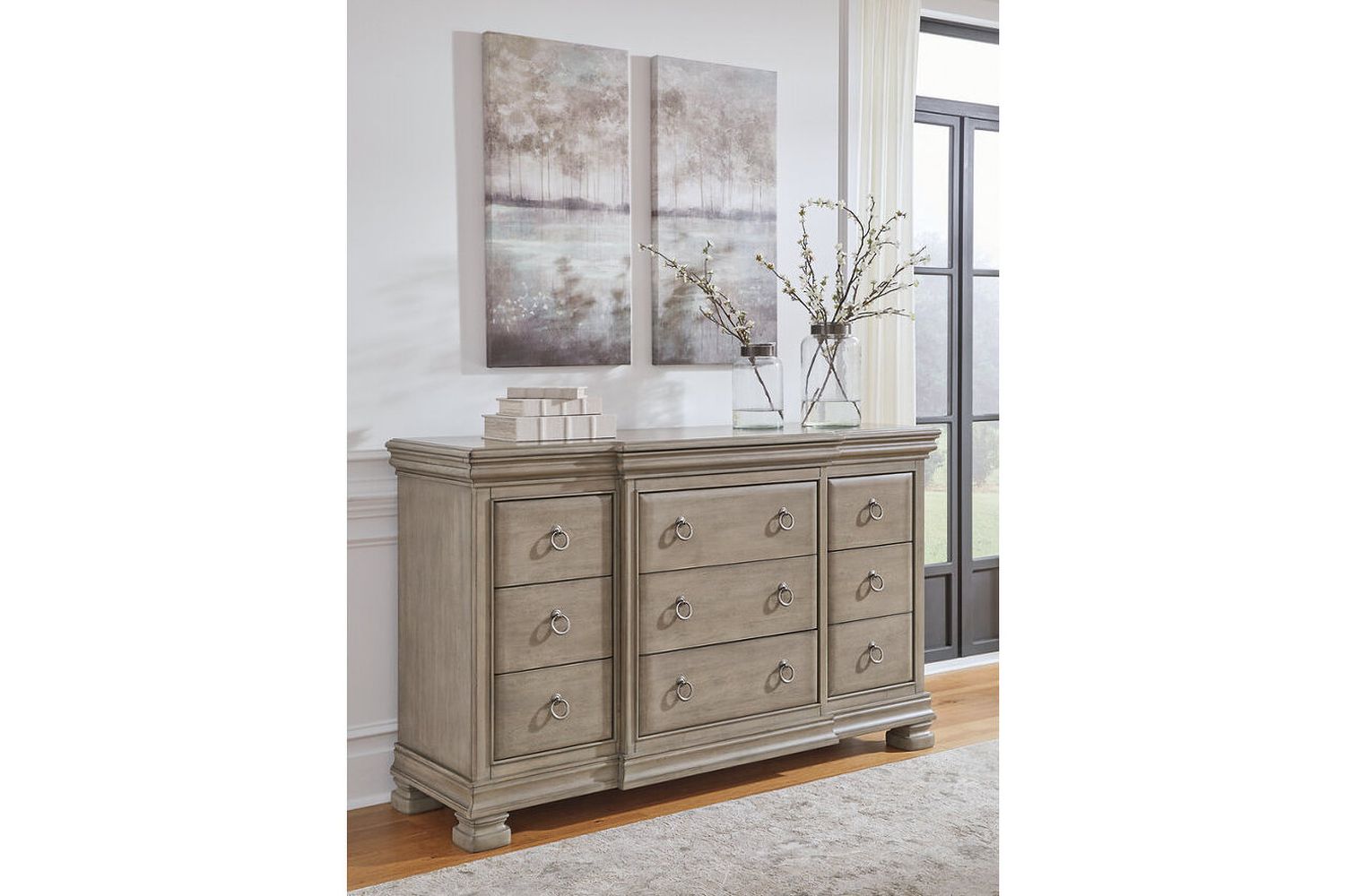 Lexorne Gray Dresser B92431