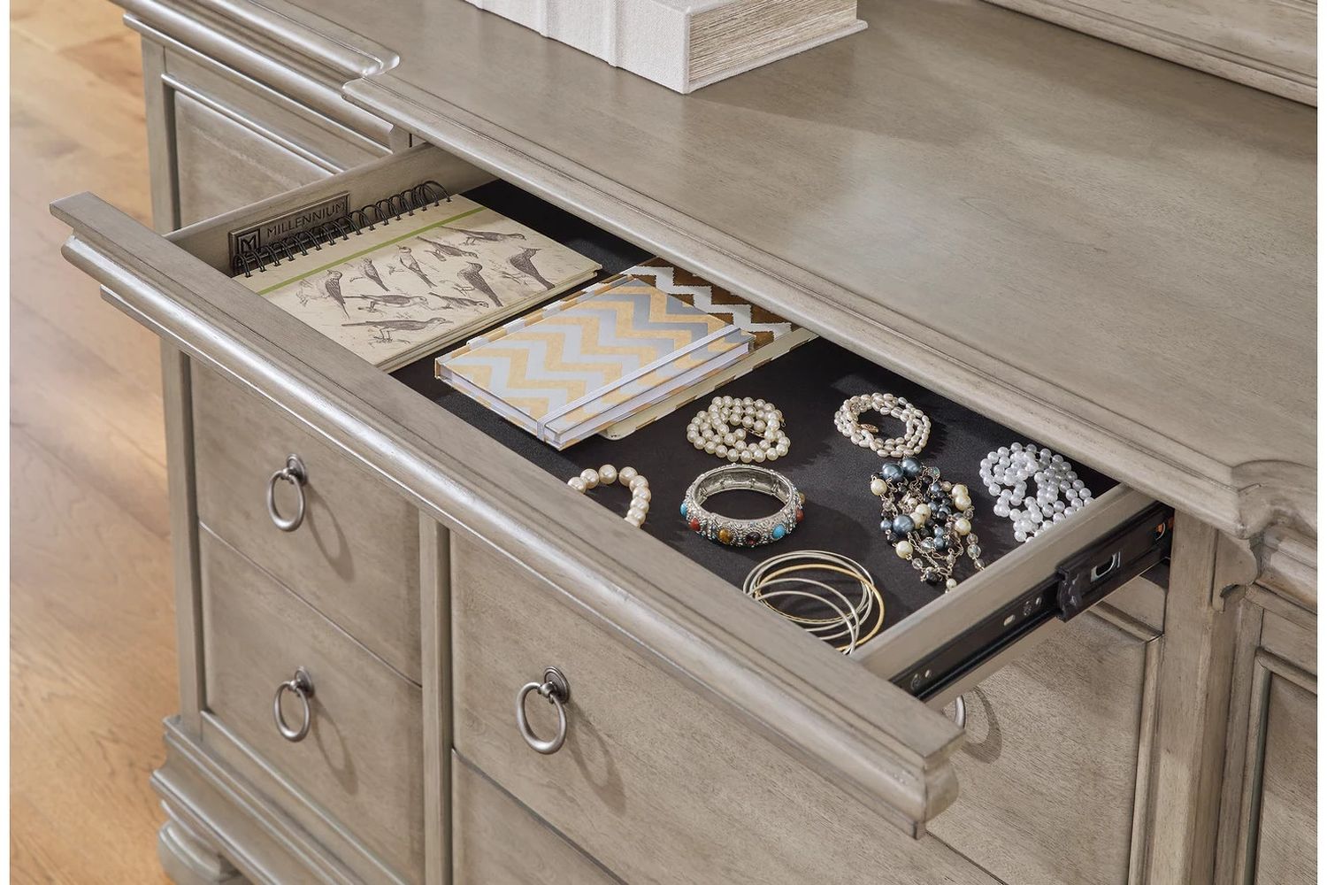 Lexorne Gray Dresser B92431