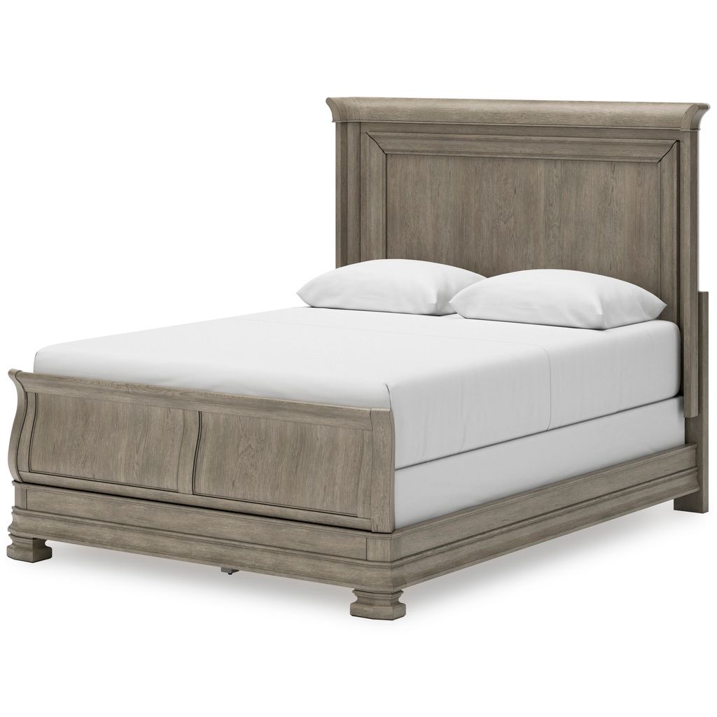 Lexorne Gray Queen Panel Headboard Only B92457