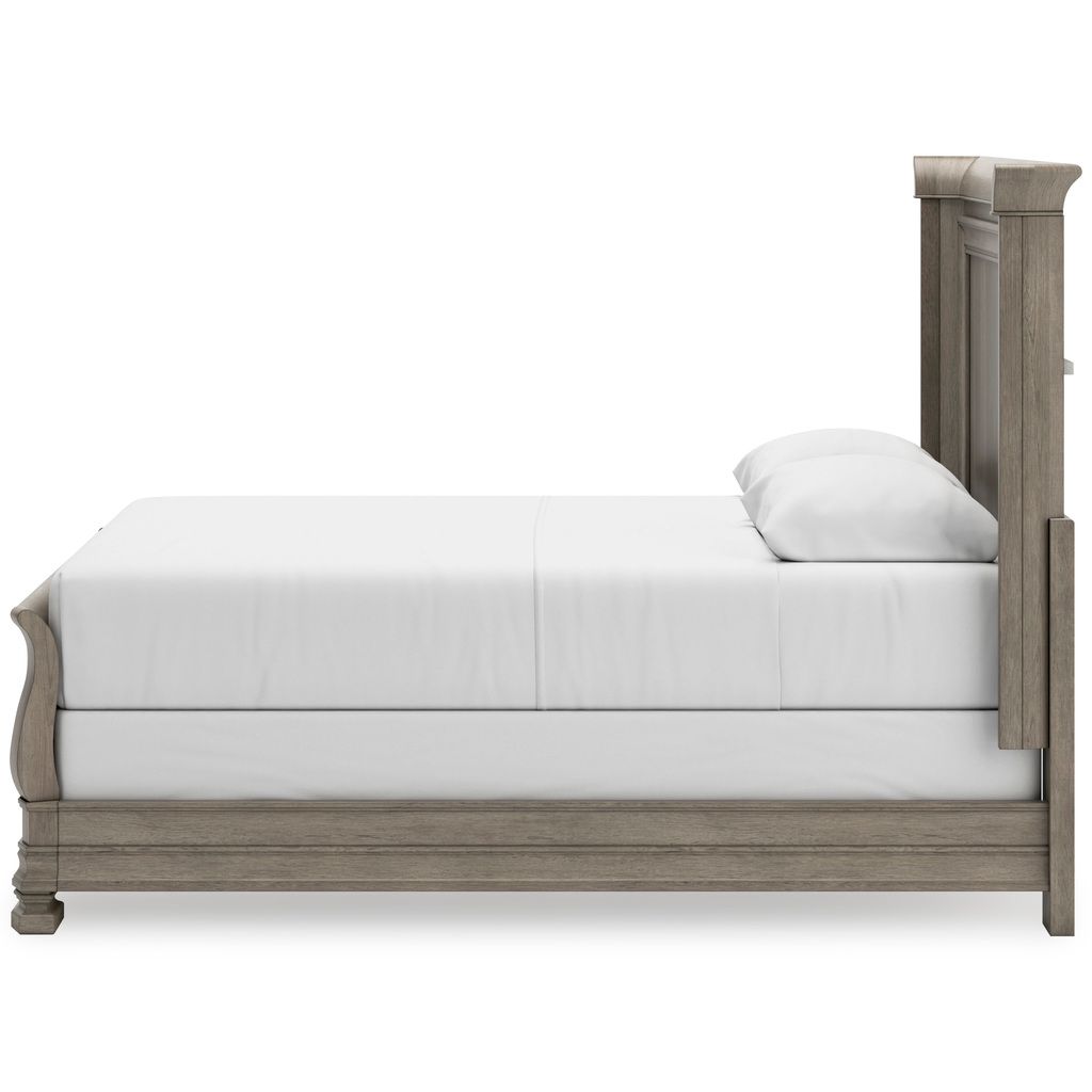 Lexorne Gray Queen Panel Headboard Only B92457