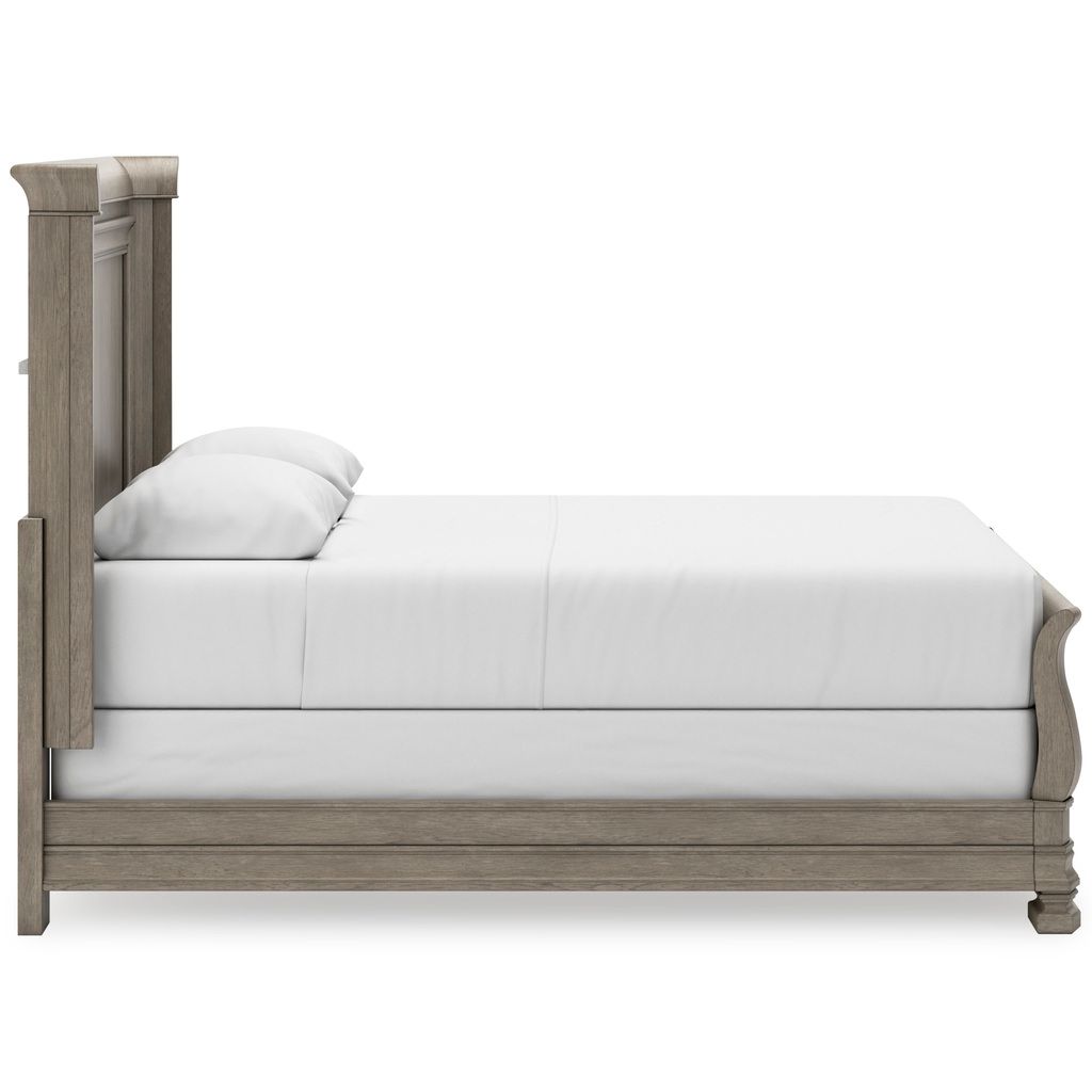 Lexorne Gray Queen Panel Headboard Only B92457