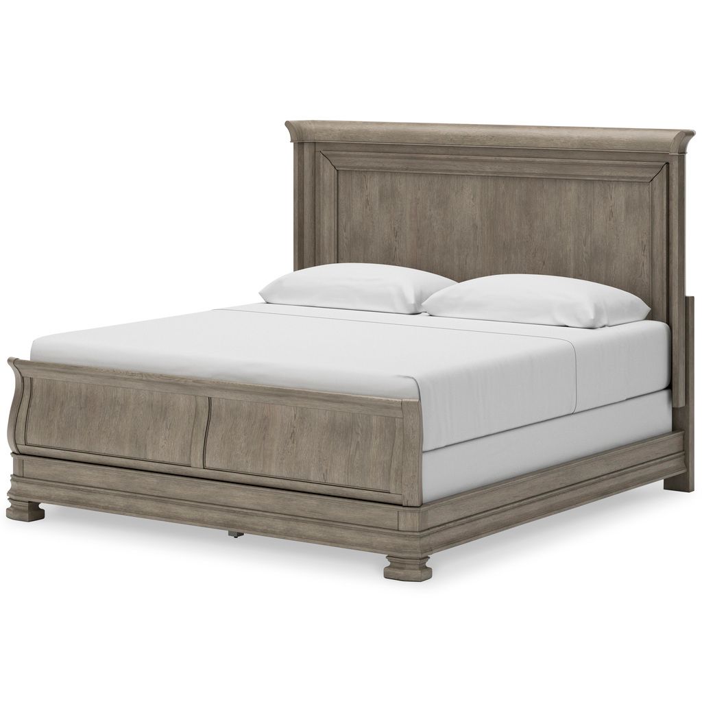 Lexorne Gray King/California King Panel Headboard Only B92458