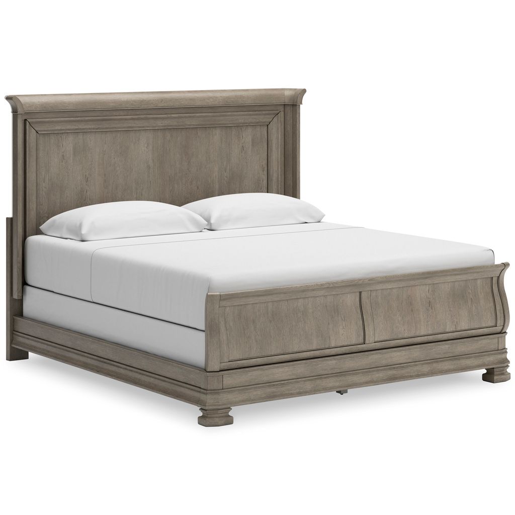 Lexorne Gray King/California King Panel Headboard Only B92458