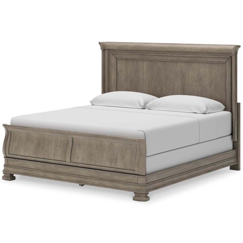 Lexorne Gray King/California King Panel Headboard Only B92458