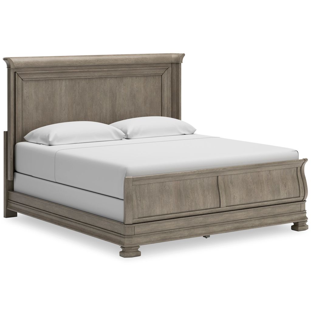 Lexorne Gray King/California King Panel Headboard Only B92458