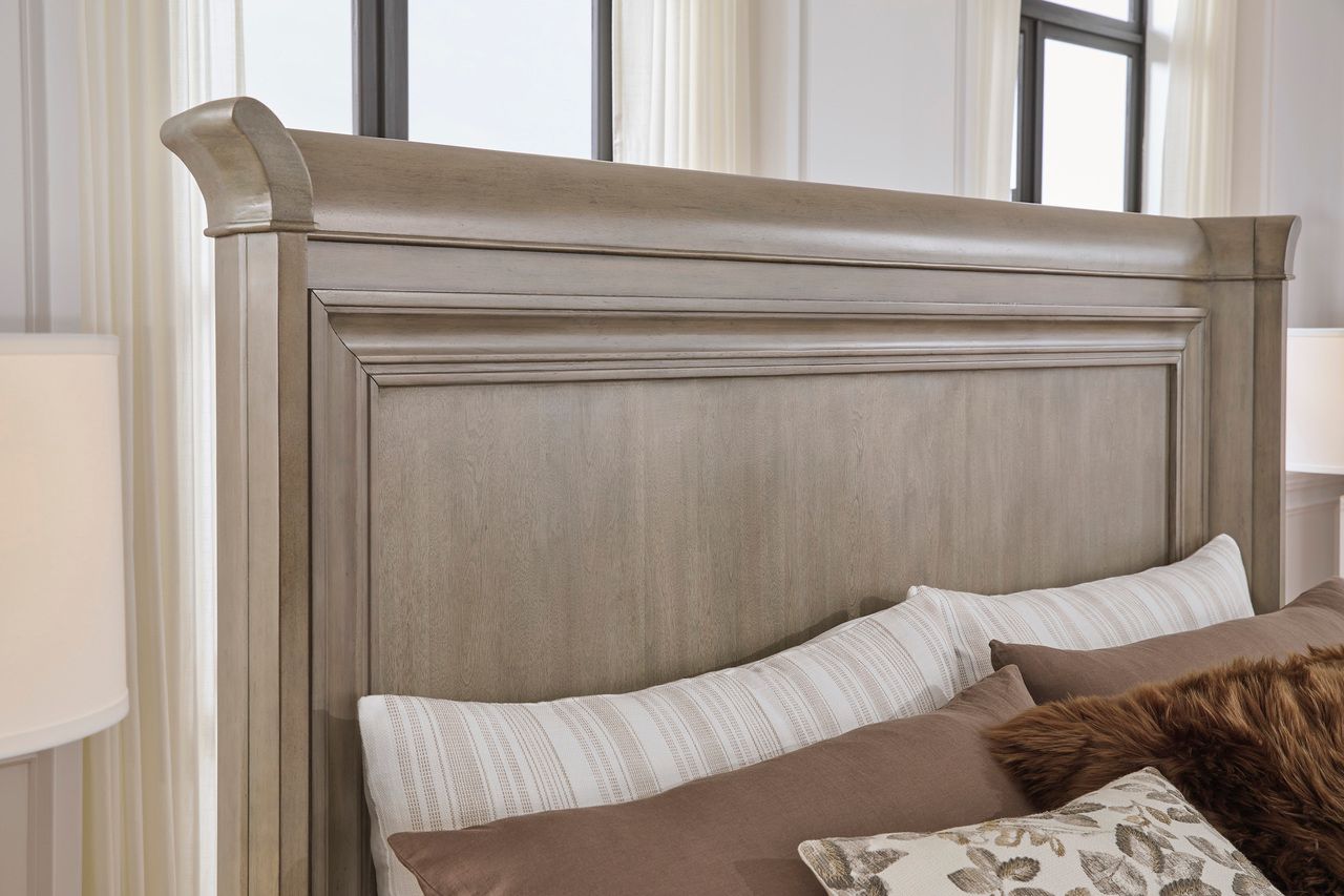 Lexorne Gray King/California King Panel Headboard Only B92458