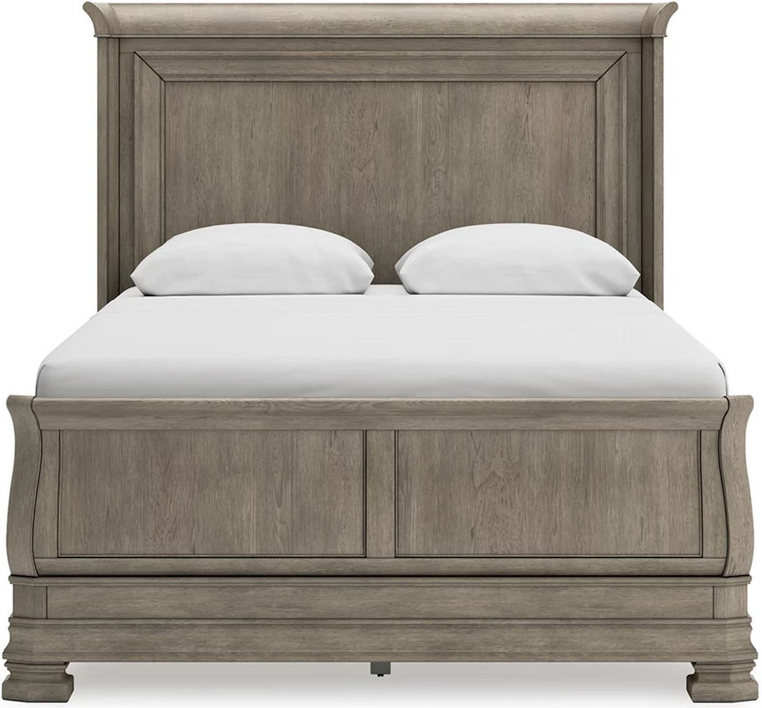 Lexorne Queen Sleigh Bed In Gray B924B2
